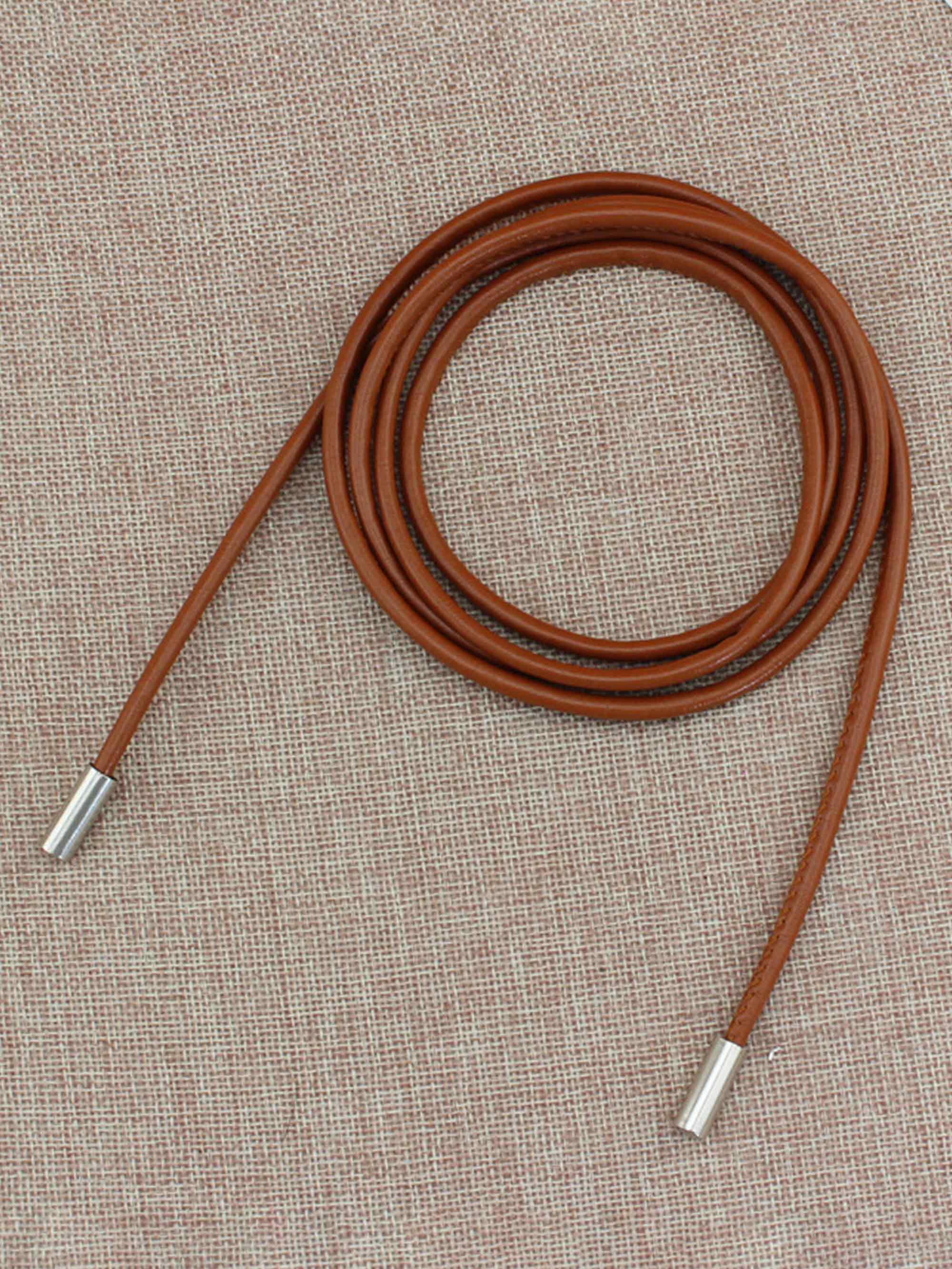 Minimalist Bow-Tie Waist Rope Belt